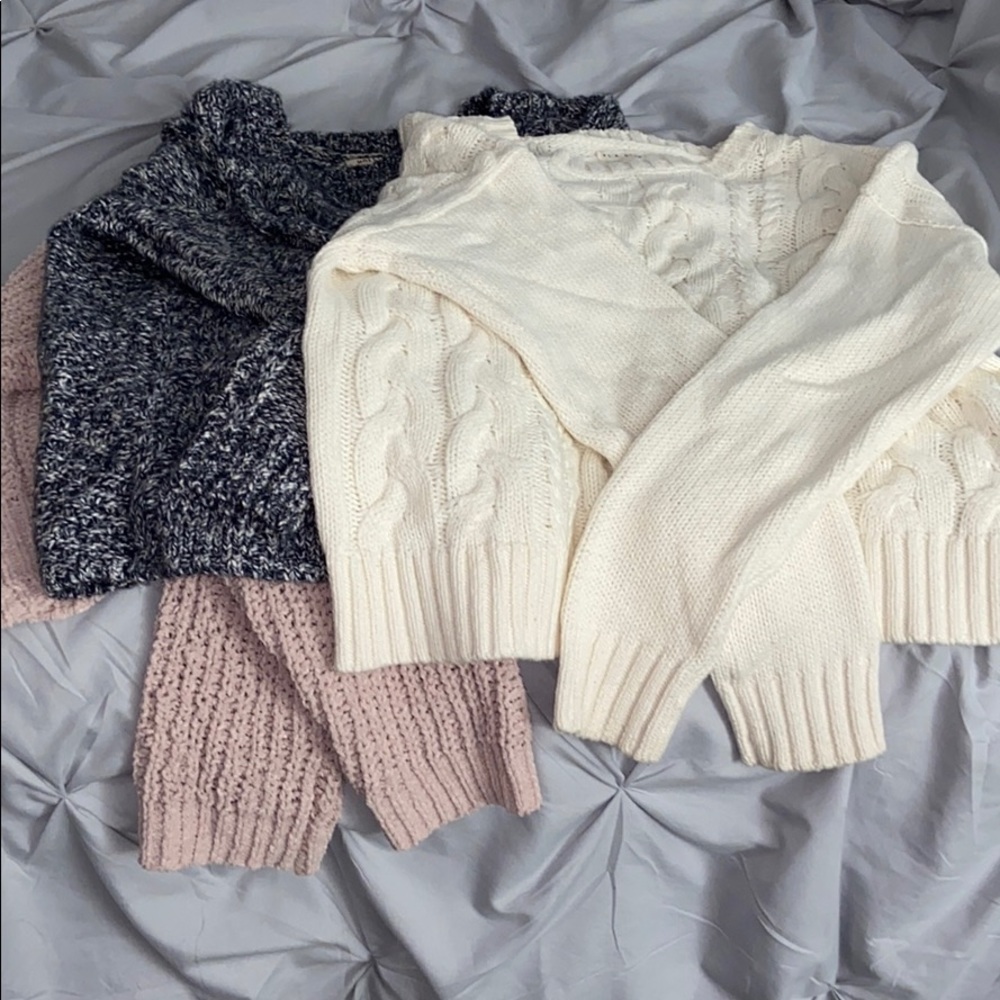 3 sweaters